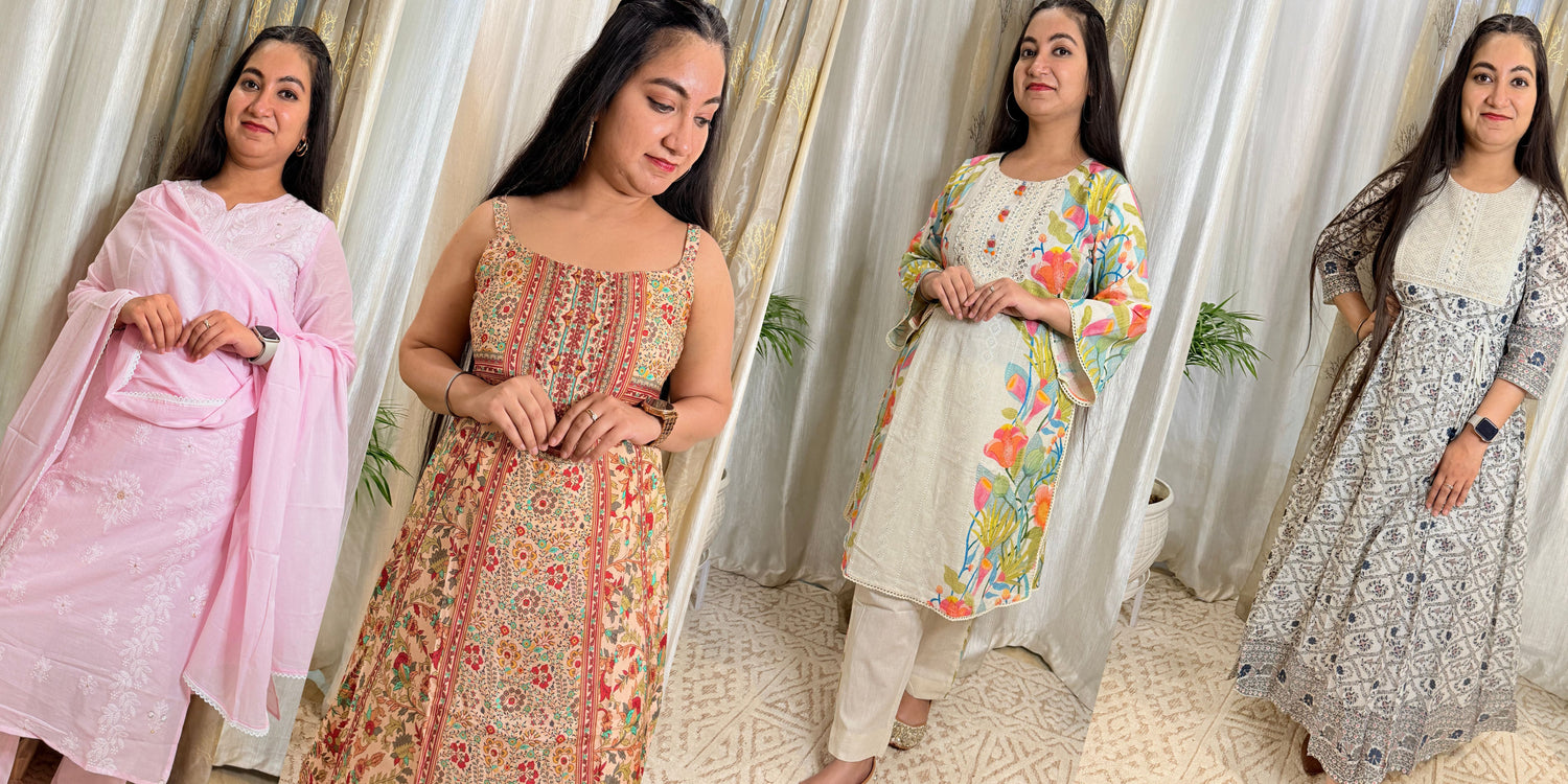 Our fresh New Arrivals collection, showcasing the newest dresses, ethnic wear, and coord sets for women-Themkmaan