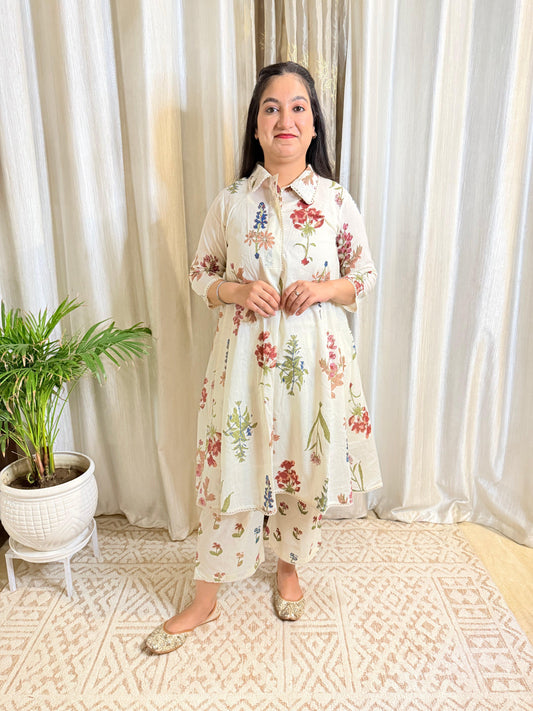 Aura Mul Cotton Kurta Set