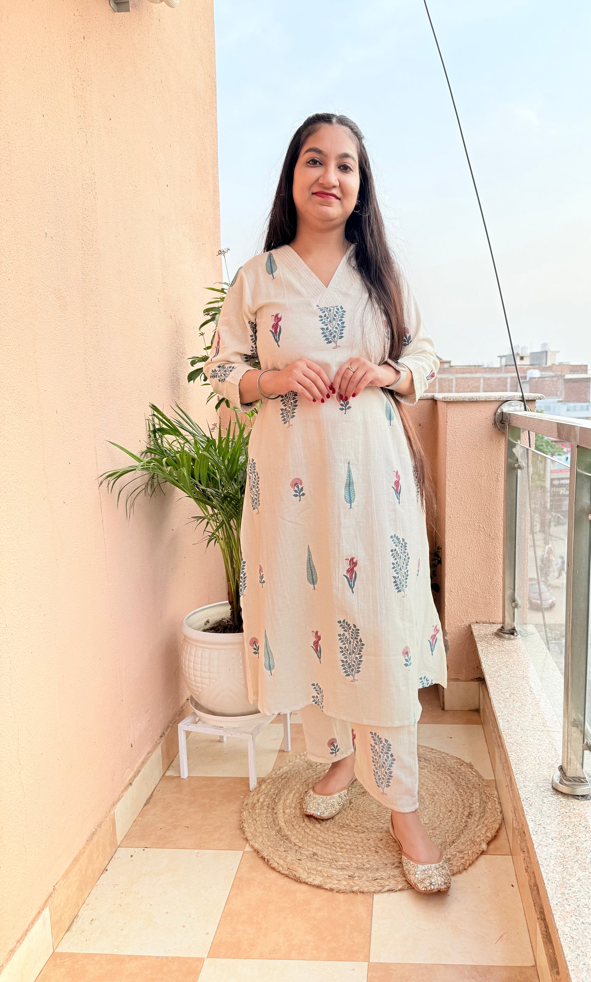 Ivory Grace Kurta Set