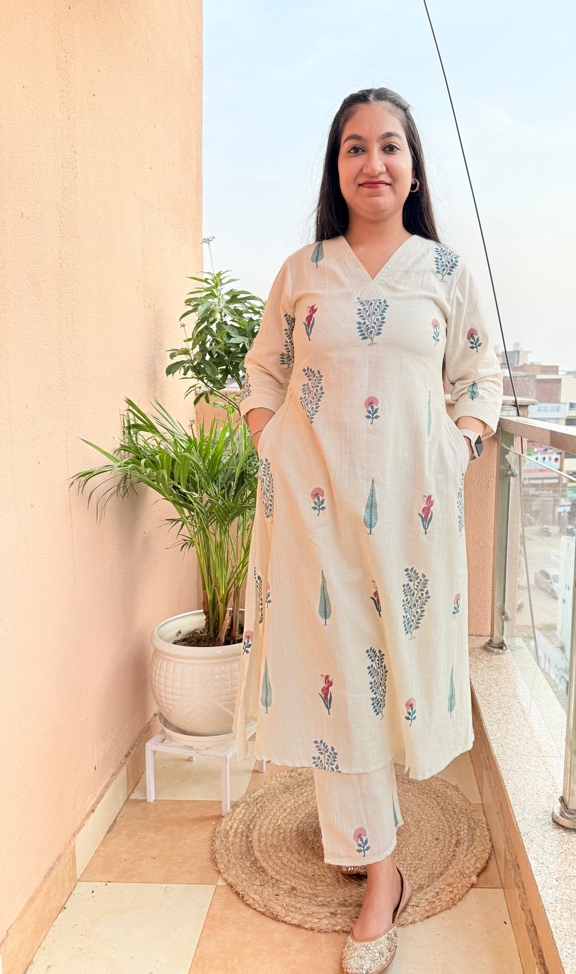 Ivory Grace Kurta Set