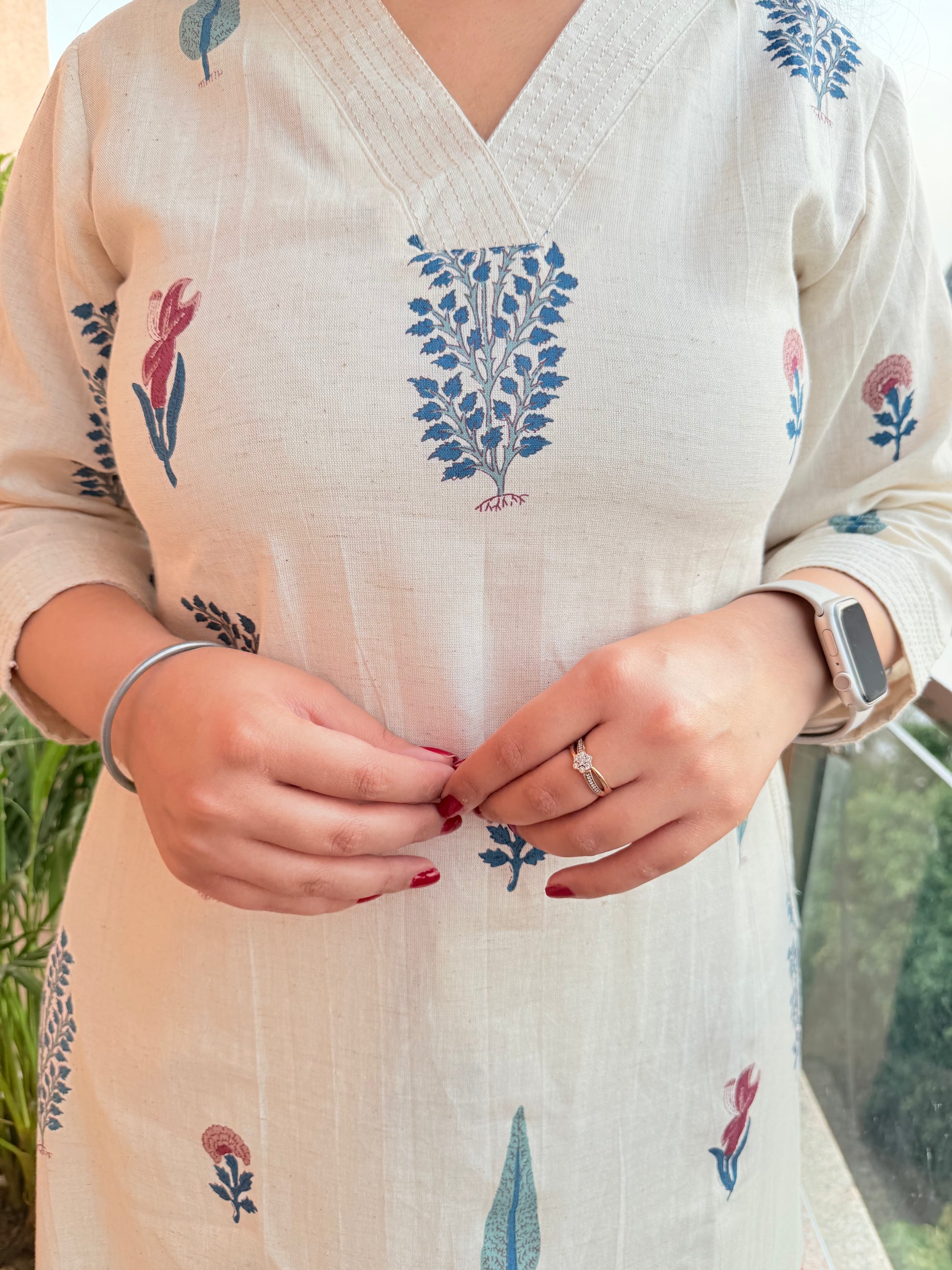 Ivory Grace Kurta Set